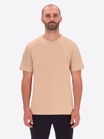Distretto12 T-Shirt 'Londra' in Beige: Vorderseite