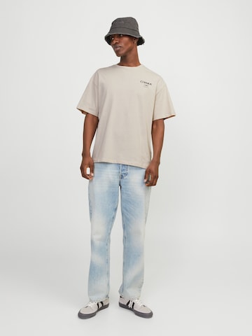 JACK & JONES - Camiseta 'JORCOSMOS' en beige