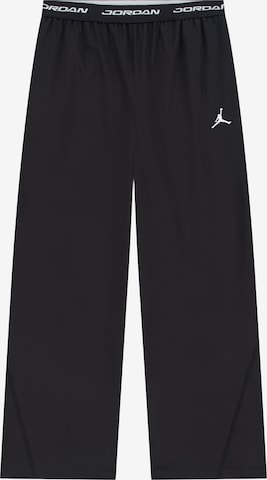 Largi Pantaloni sport 'JUMPMAN' de la Jordan pe negru: față