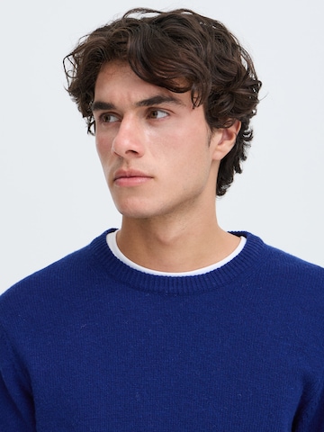 Pull-over 'CFKarl' Casual Friday en bleu