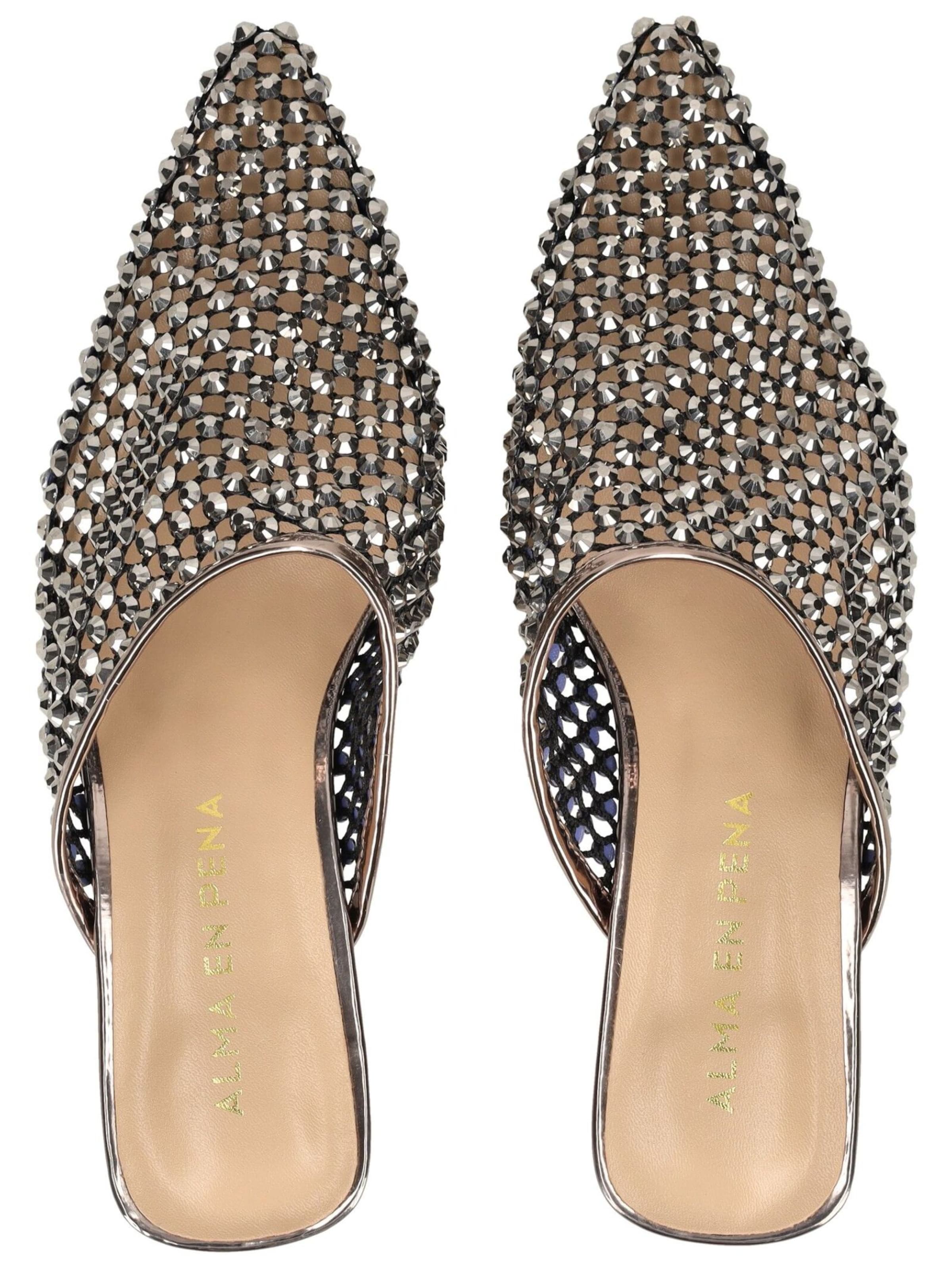 Alma En Pena Mules in Silver