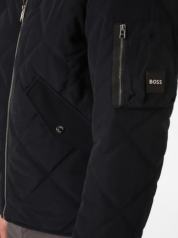 BOSS Black Übergangsjacke 'Caramo' in Blau