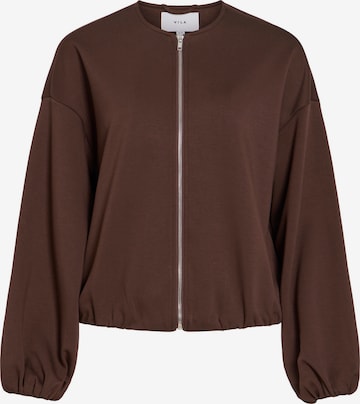 VILA - Cárdigan 'VIMEFLECA' en marrón: frente