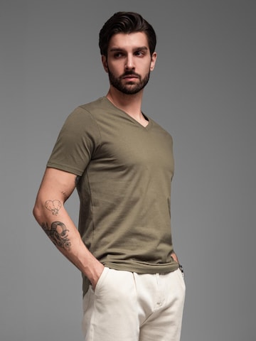 Ombre Shirt in Groen