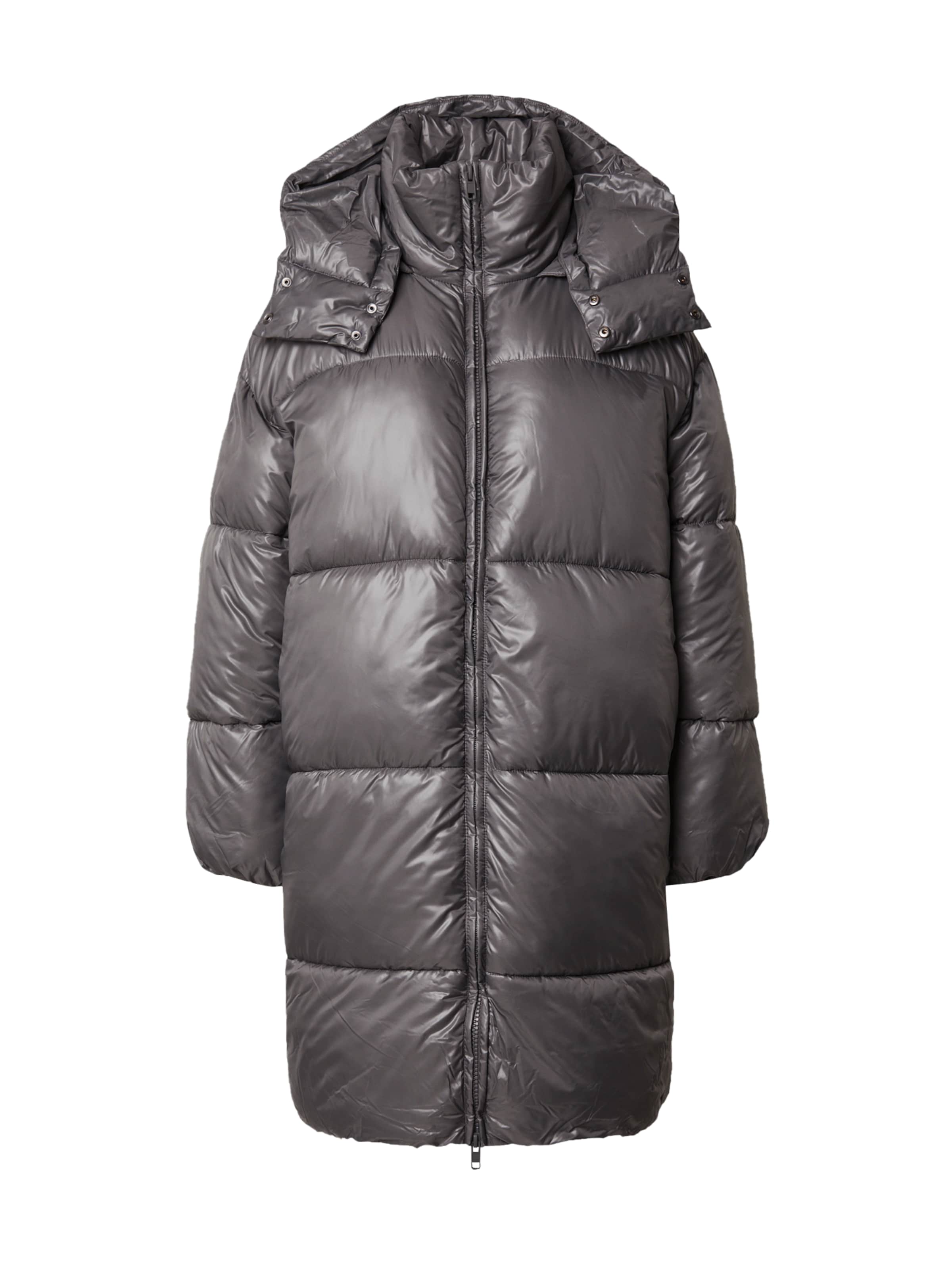 Monki Zimní kabát – šedá: přední strana
