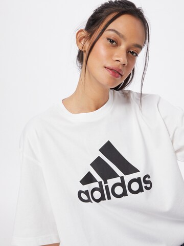 Tricou funcțional 'Future Icons Badge Of Sport' de la ADIDAS SPORTSWEAR pe alb