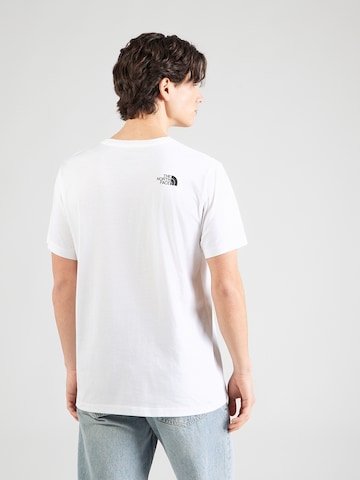 THE NORTH FACE Paita 'NEVER STOP EXPLORING' värissä valkoinen