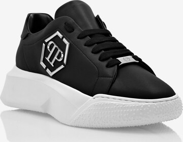 Philipp Plein Platform trainers 'Godzilla' in Black: front