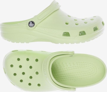 Crocs Sandals & High-Heeled Sandals in 40,5 in Green: front