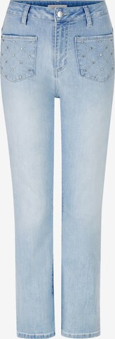 Rich & Royal Flared Jeans in Blue: front