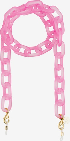 Cheeky Chain Munich Brillenkette 'Icy' in Pink: Vorderseite