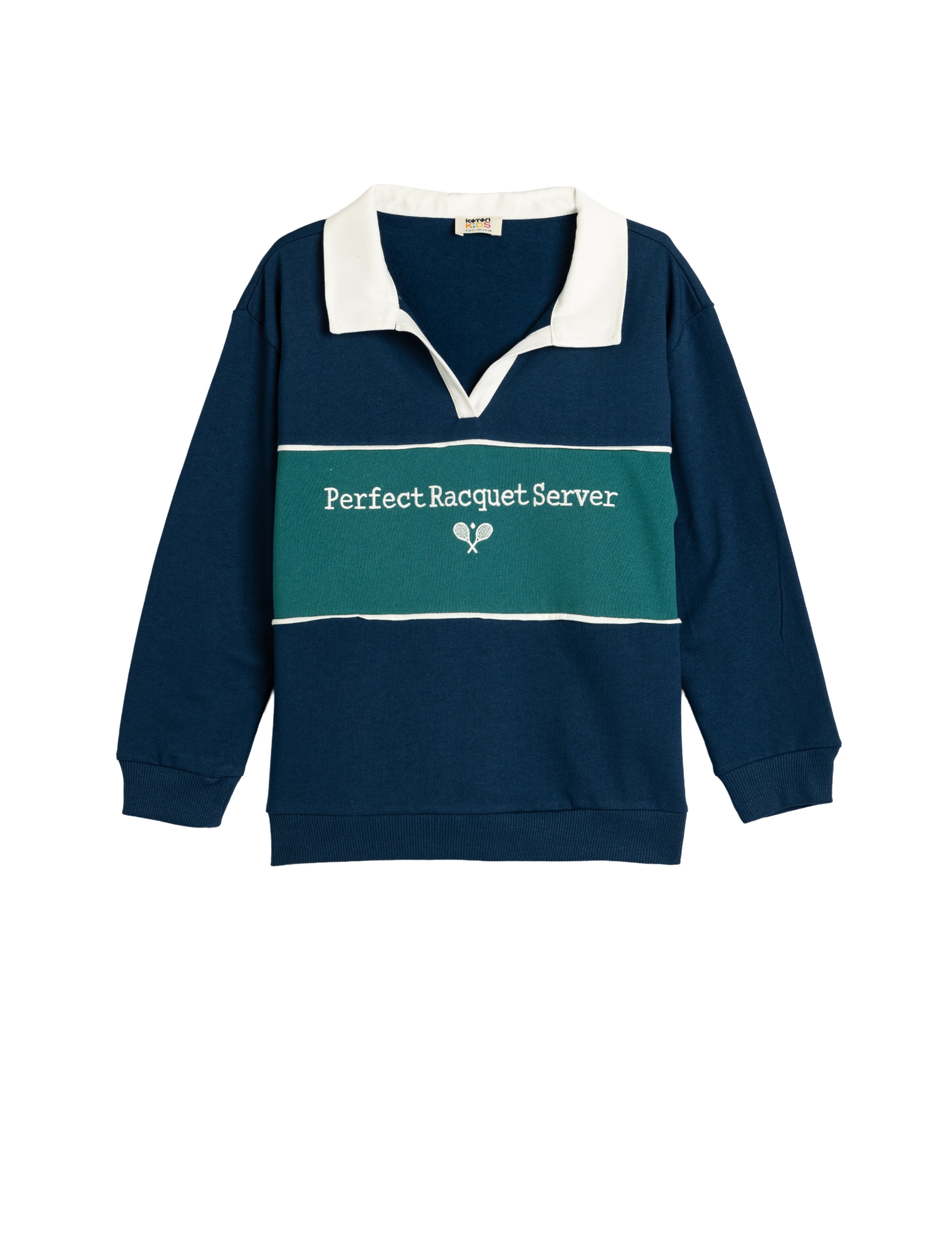 Koton Sweatshirt in Blue: front