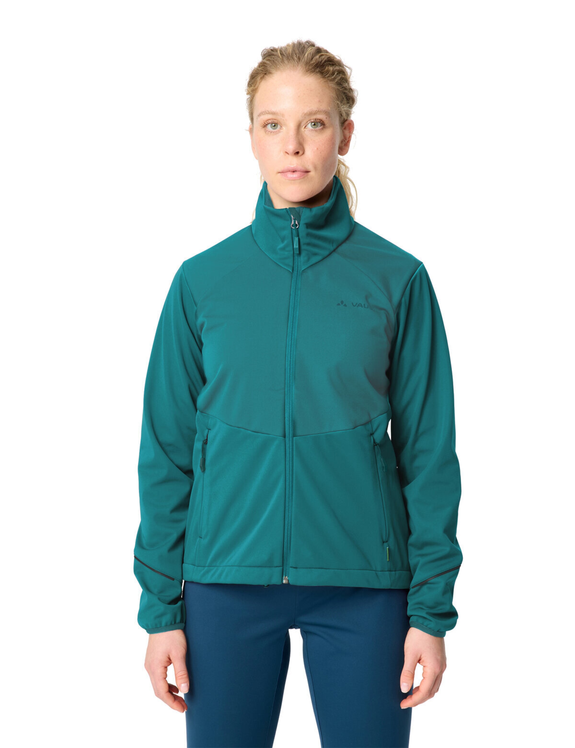 VAUDE Sports jacket 'Wintry V' in Green: front