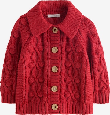 Next Gebreid vest in Rood: voorkant