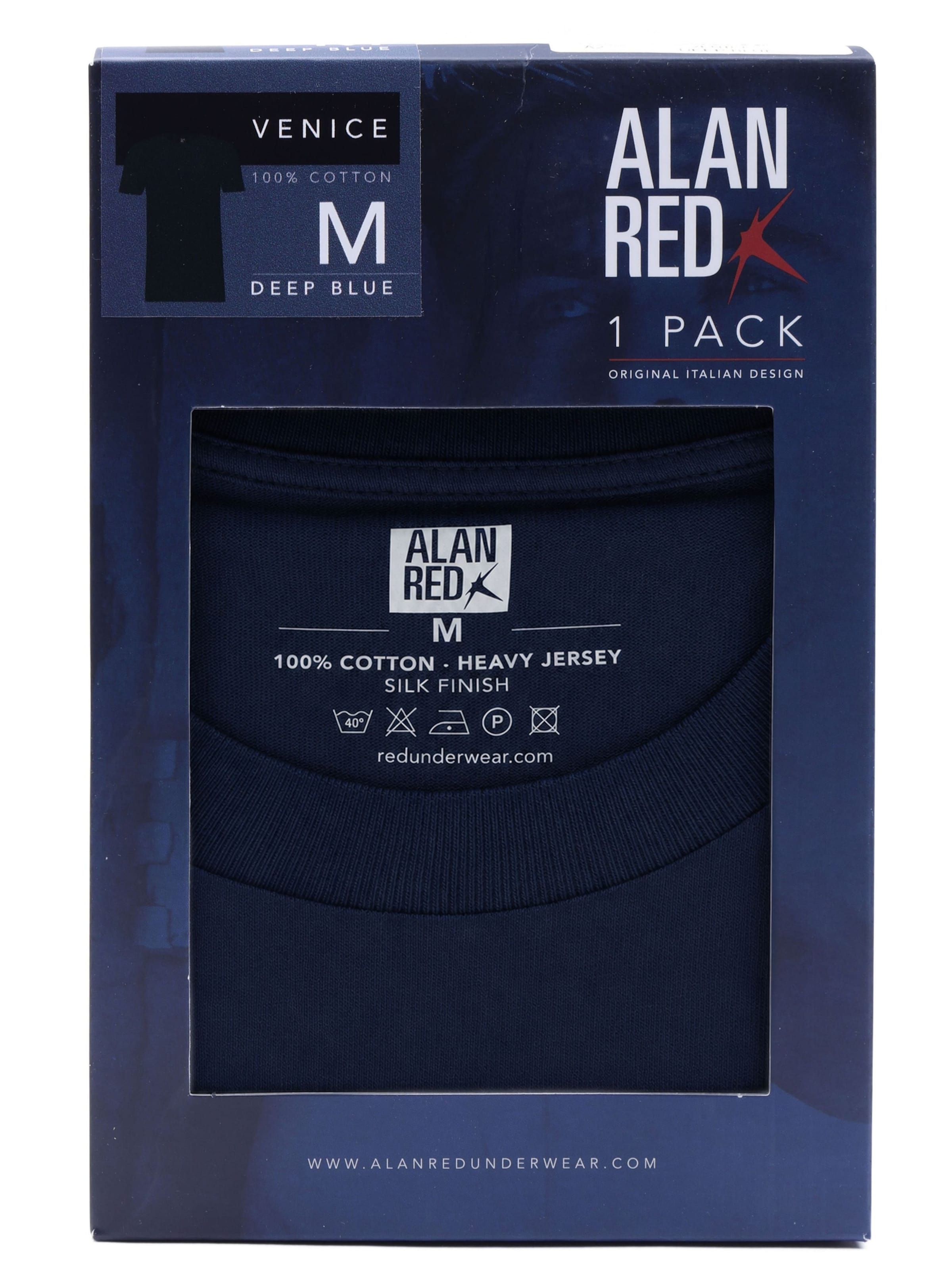 alan red Shirt 'Venice' in Blue