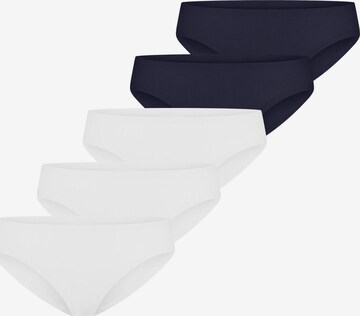 SCHIESSER Slip 'Invisible Light' in Blau: Vorderseite