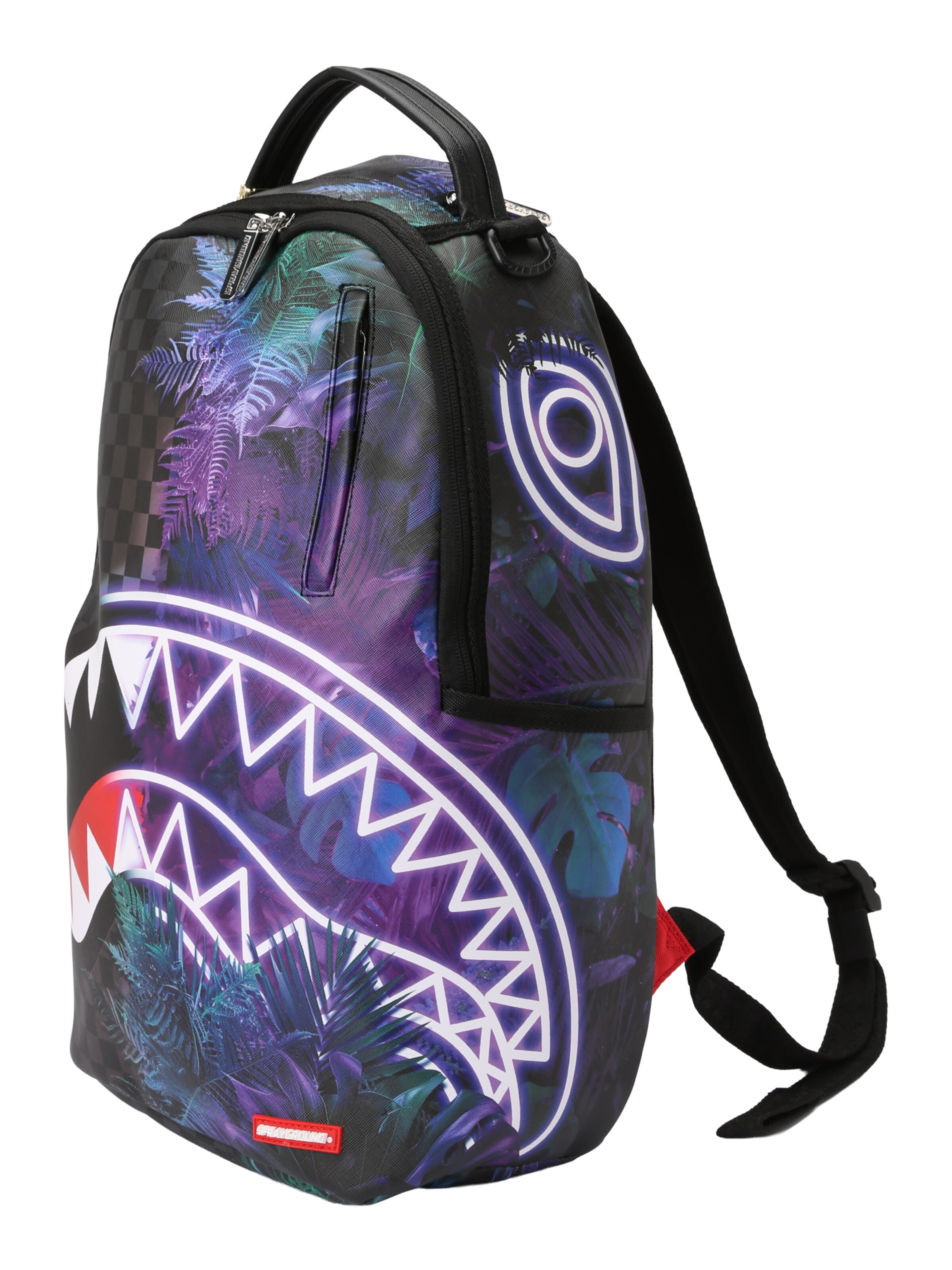 Sprayground Backpack 'TREEHOUSE PARTY' in Black