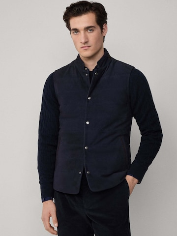 Hackett London Bodywarmer 'REGENT' in Blauw: voorkant