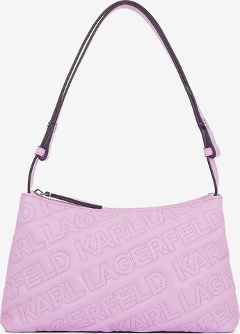 Karl Lagerfeld Torba na ramię w kolorze fioletowy