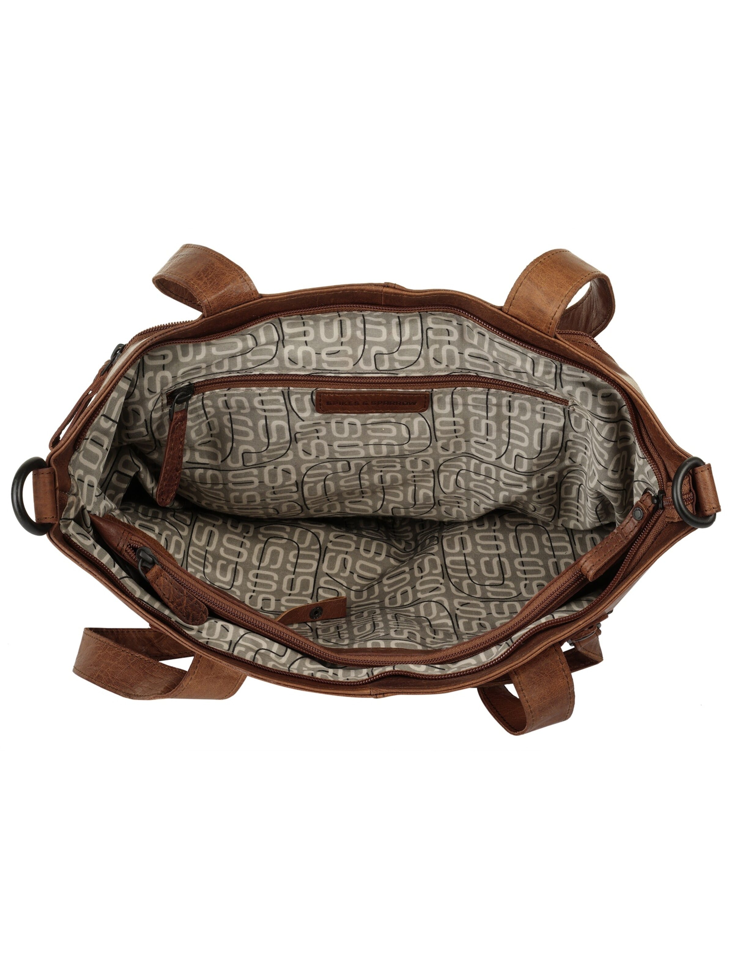 Cabas Spikes & Sparrow en marron