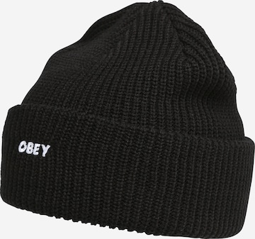 Obey Beanie 'Future' in Black: front