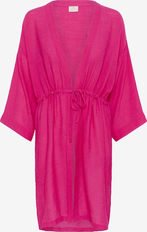 Kaffe - Calças de pijama 'KABay' em rosa: frente