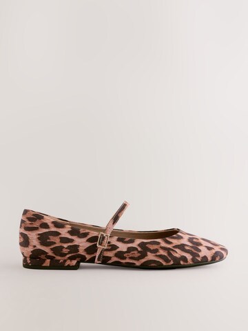 Ballerina con cinturino 'Forever Comfort' di Next in marrone