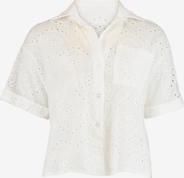 Camicia da donna 'Fl44ora' di Hailys in bianco: frontale