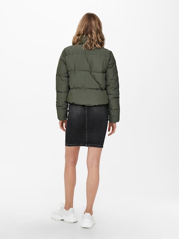 ONLY Winter Jacket 'Dolly' in Green