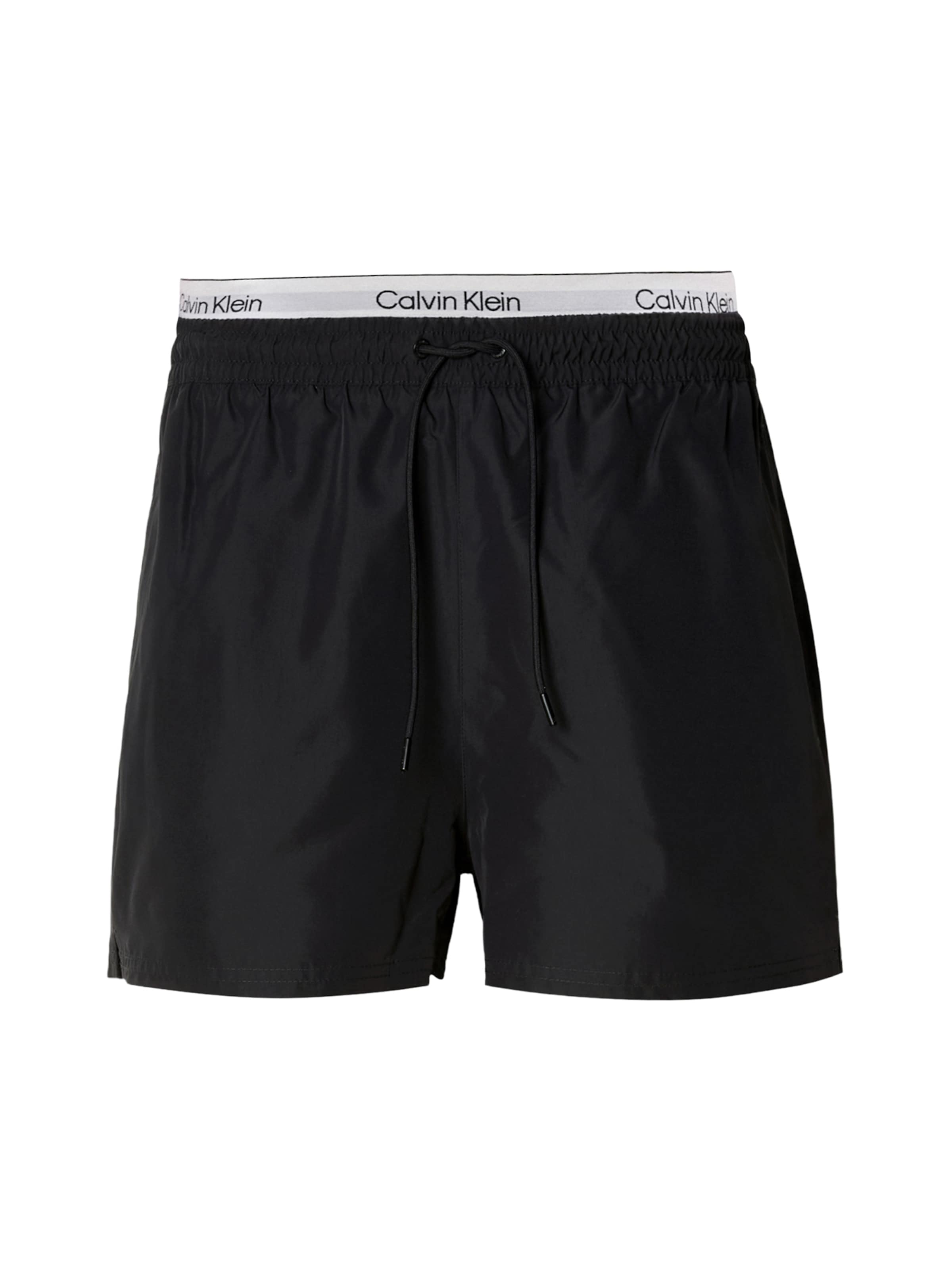 Calvin Klein Swimwear Plavecké šortky - černá / bílá, Produkt