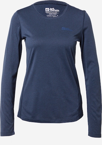 JACK WOLFSKIN Base Layer in Blau: predná strana