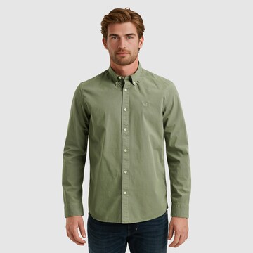 PME Legend Regular Fit Hemd in Grün: Vorderseite