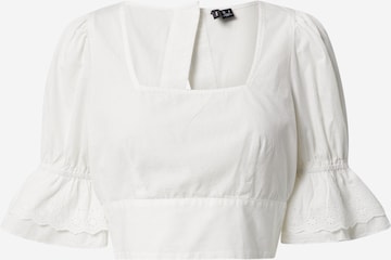 VERO MODA Blouse 'OLLIE' in Wit: voorkant