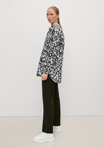 comma casual identity Blouse in Zwart