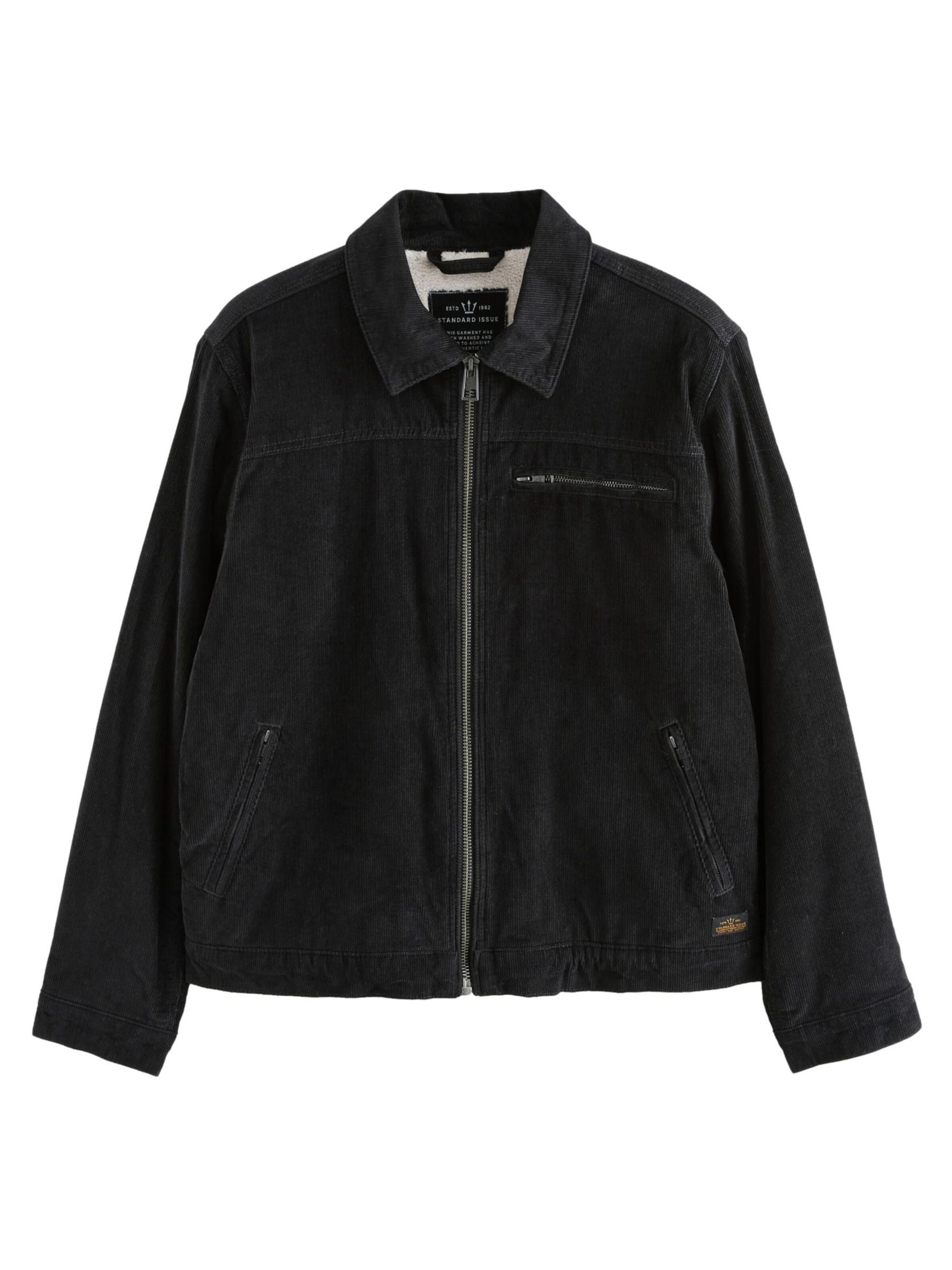 Veste mi-saison Next en noir : devant