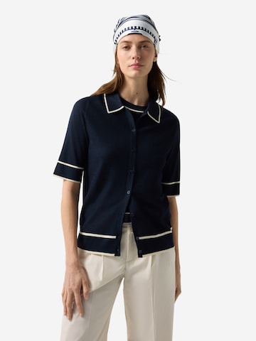 BOGNER Strickjacke in Blau: Vorderseite