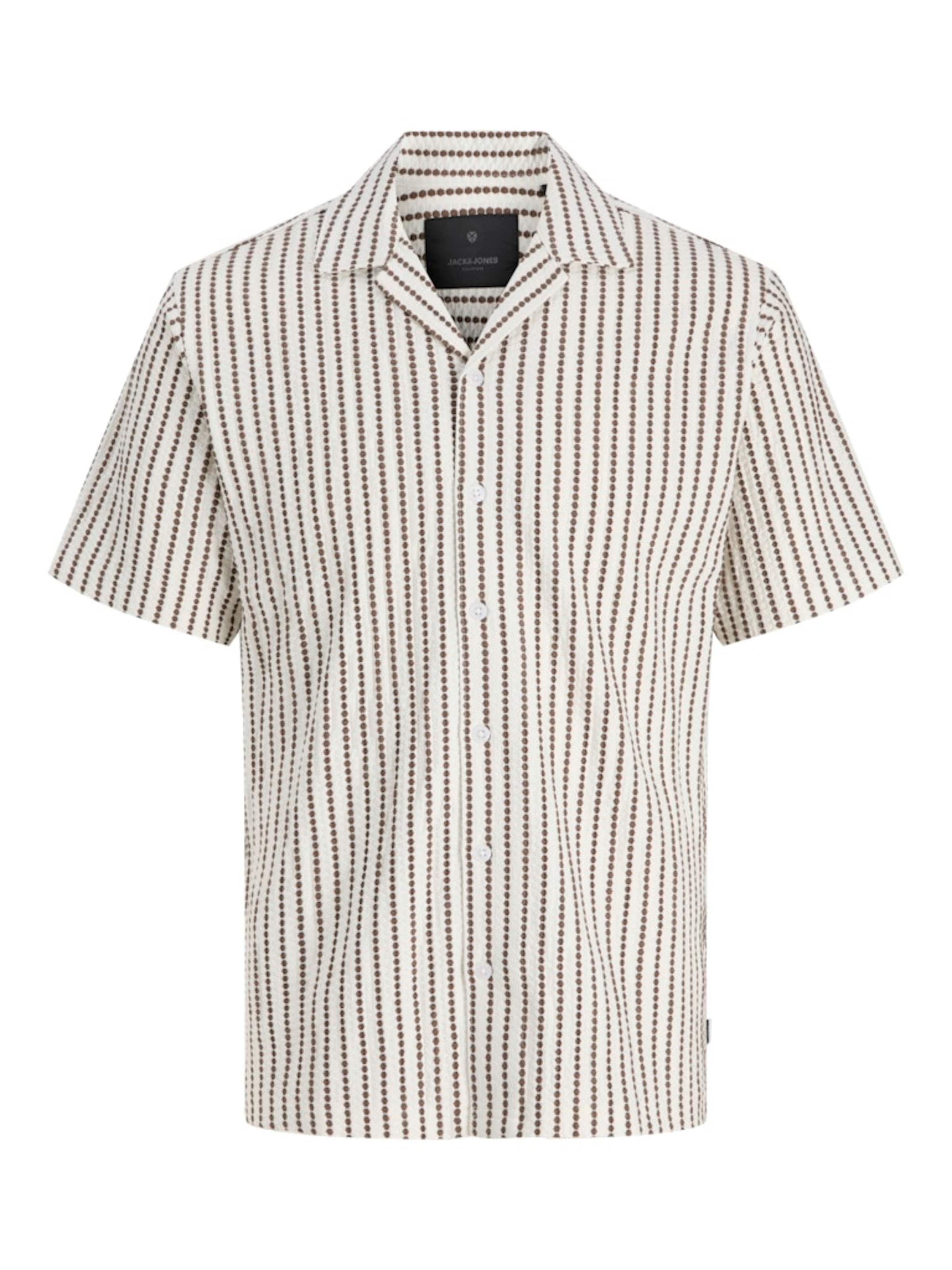 JACK & JONES Regular Fit Skjorte 'JPRBLADOUGLAS' i brun: forside