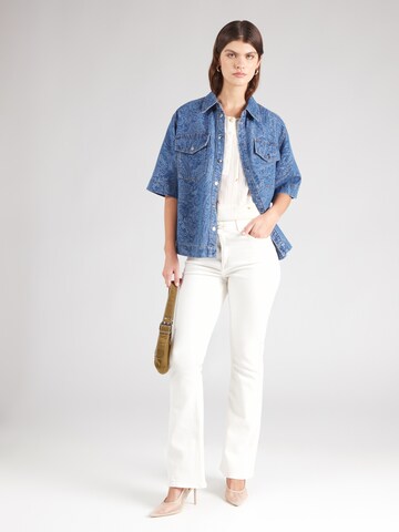 Fabienne Chapot Flared Jeans 'Eva' i hvid