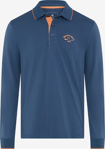 DELMAO Shirt in Blue: front