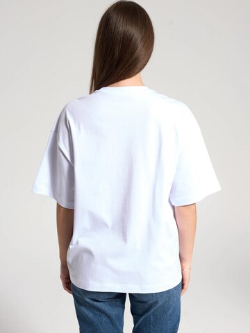 NOWIHT - Camiseta 'Zenobia' en blanco