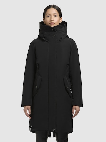 khujo Vinterfrakke ' CHARLYN5 ' i sort: forside