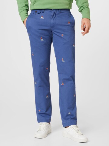 Polo Ralph Laurenregular Chino hlače - plava boja: prednji dio