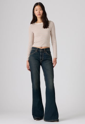 LEVI'S ® Flared Jeans 'PUDDLE SNAP FLARE' in Blauw