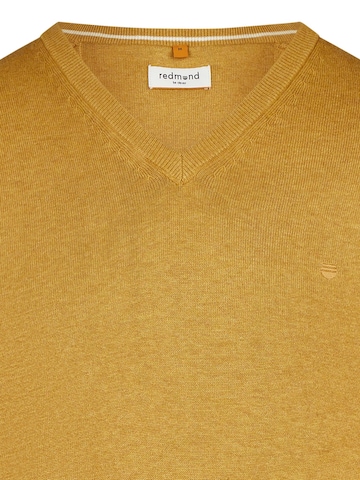 redmond Pullover 'Basic'‌‌‌‌‌‌‌ in Gelb