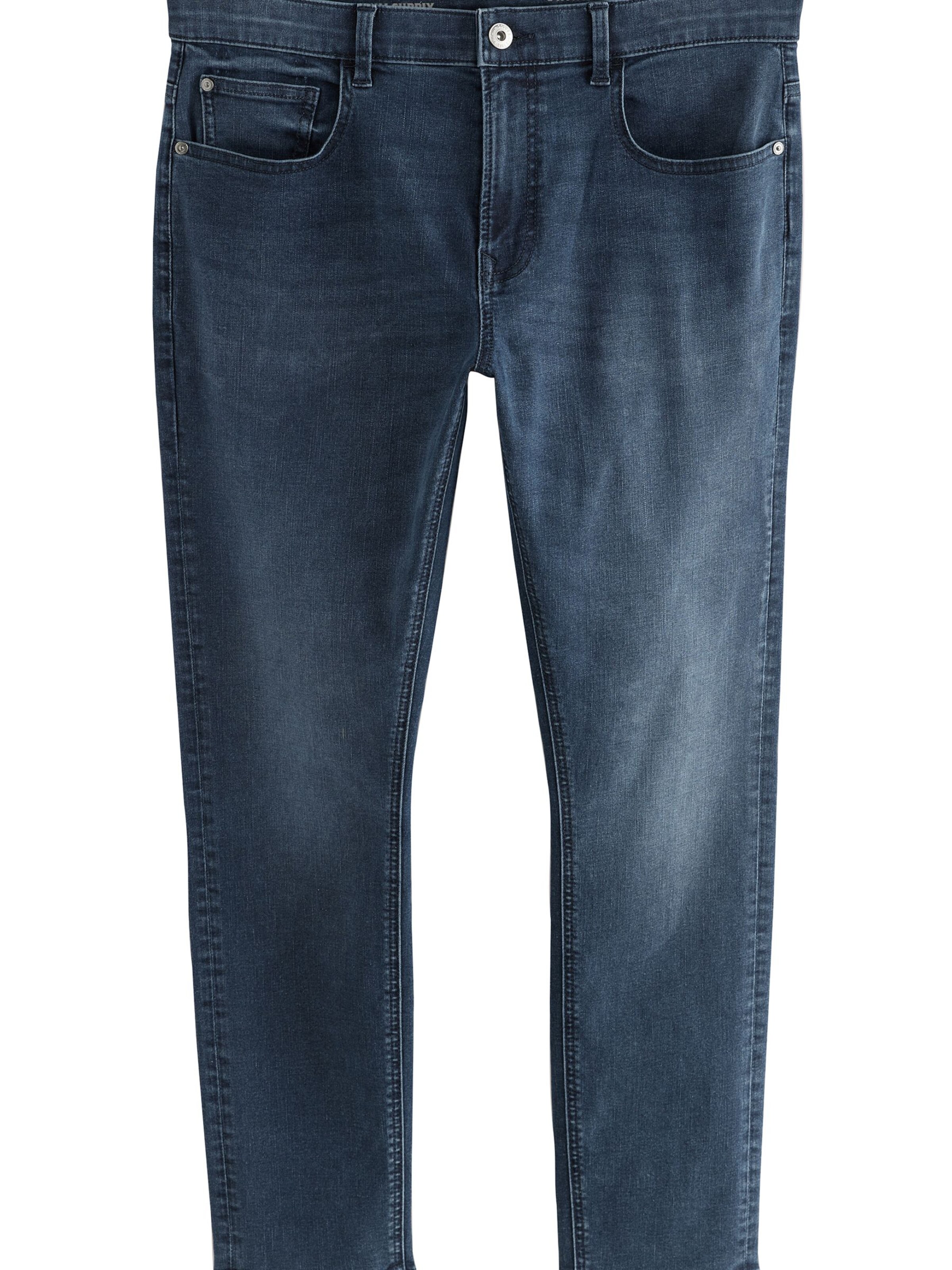 Next Skinny Kavbojke | modra barva: sprednja stran