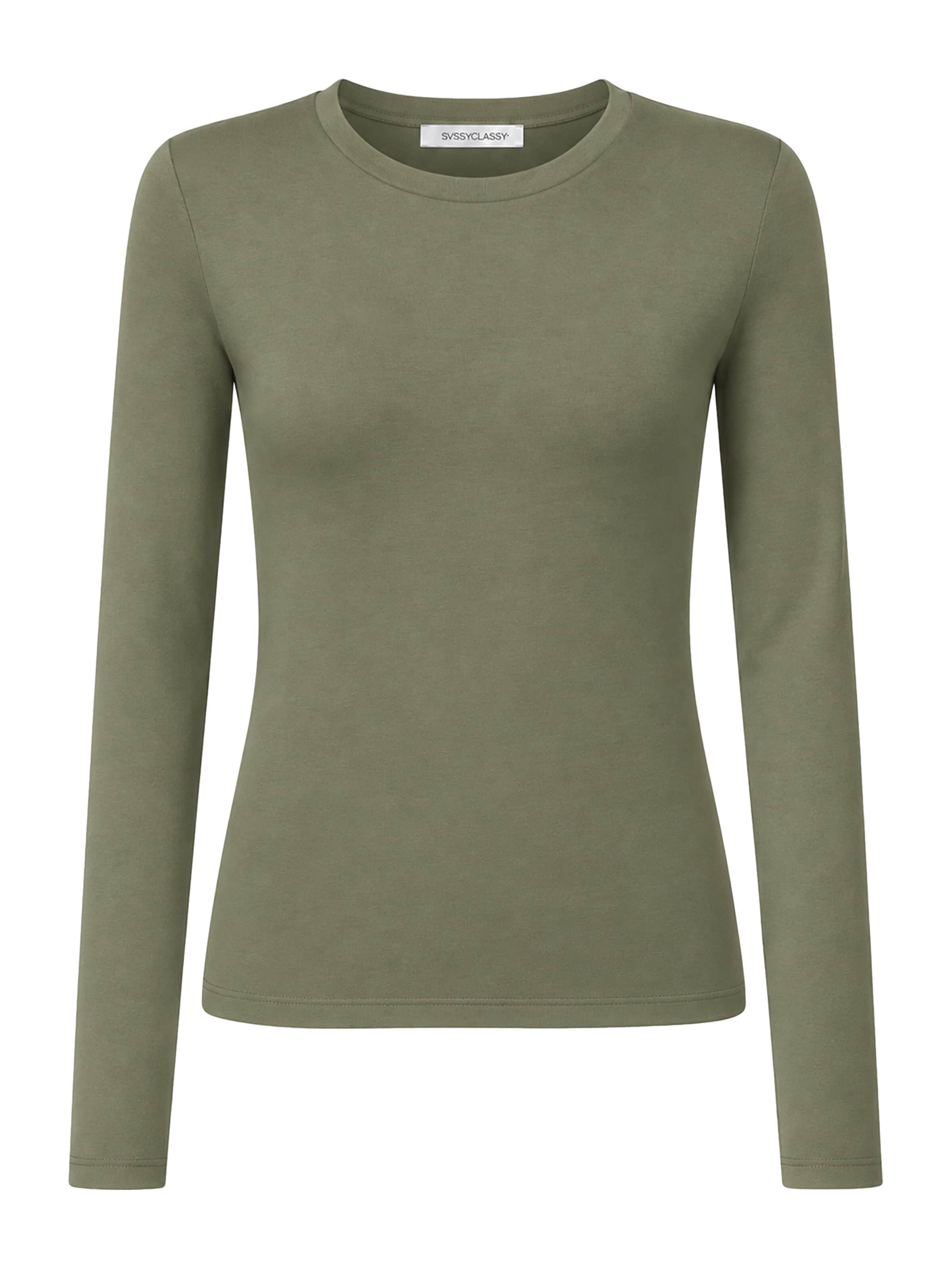SASSYCLASSY Shirt‌‌ in Grün: Vorderseite