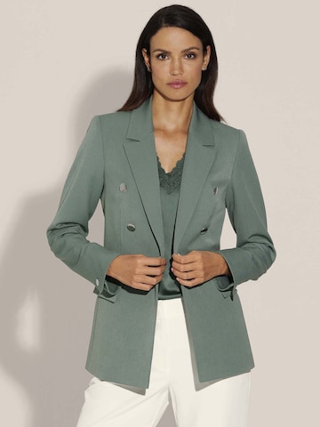 Blazer MADELEINE en vert : devant