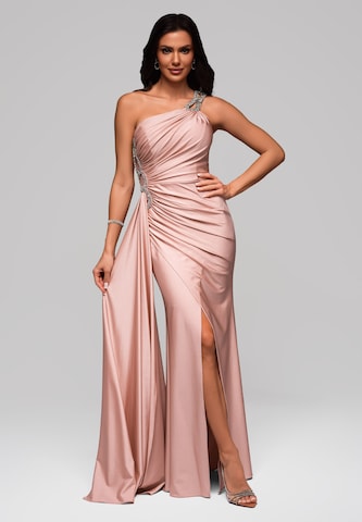 Ombre Avondjurk in Roze