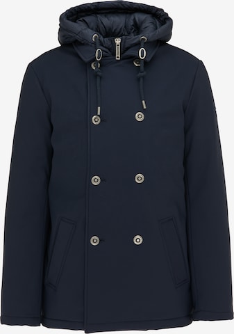 DreiMaster Klassik Winter jacket in Blue: front