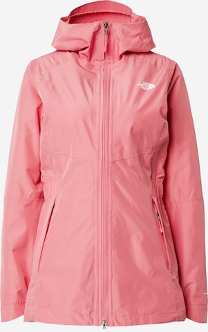 THE NORTH FACE - Casaco outdoor 'Hikesteller' em laranja: frente